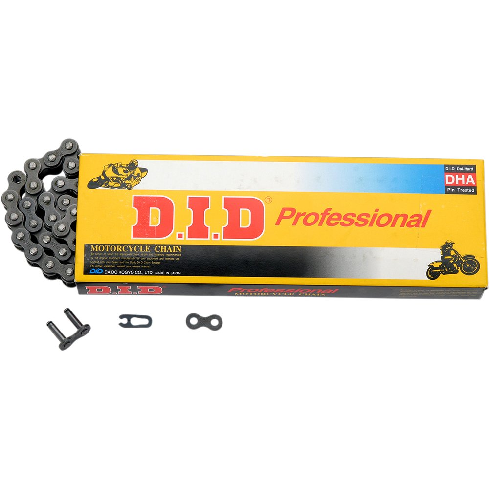 DID 428 NZ Drive Chain - 130 Links - Black 428NZX130FB