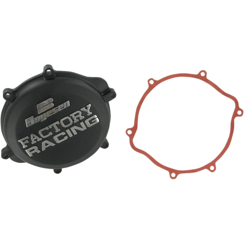 Boyesen Clutch Cover - Black - Suzuki CC21AB