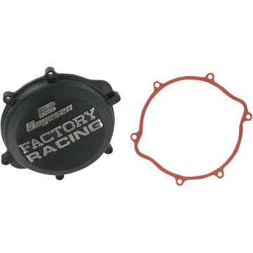 Boyesen Clutch Cover - Black - Suzuki CC21AB