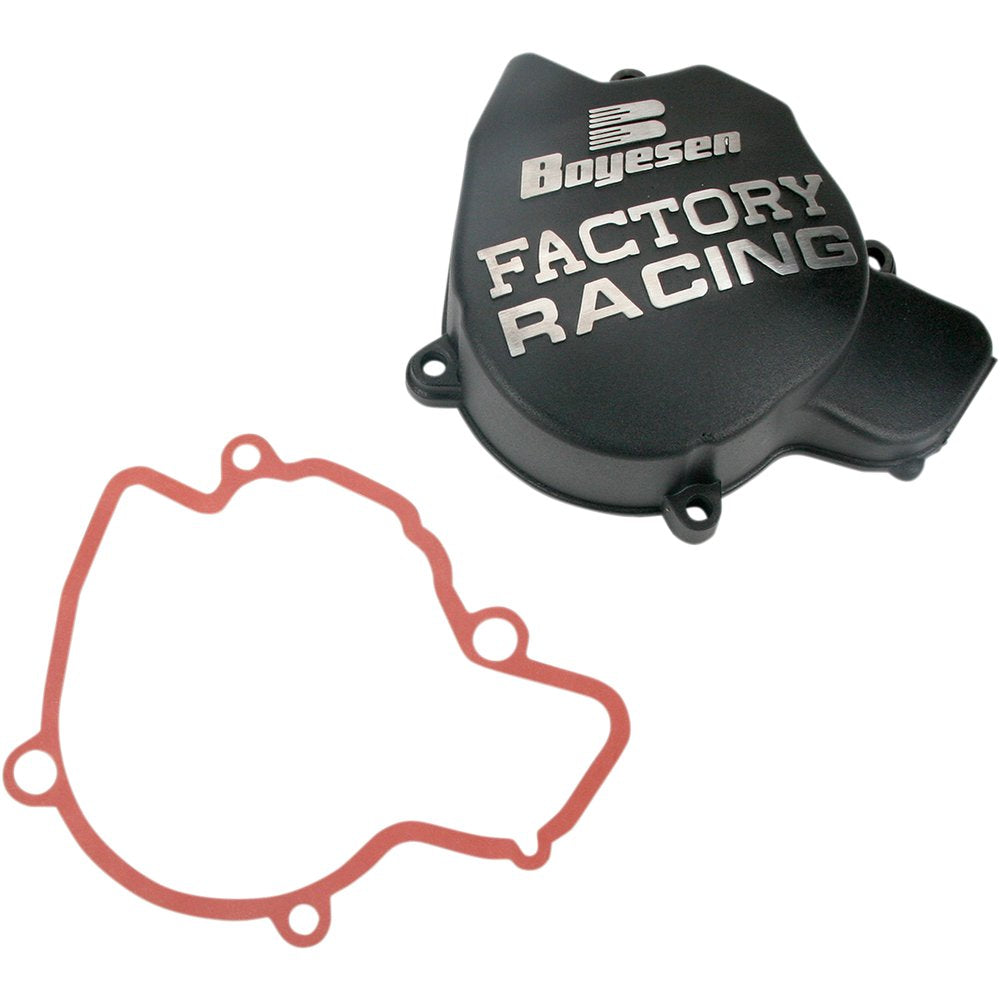 Boyesen Ignition Cover - Black - KTM 250SX-F SC-44B