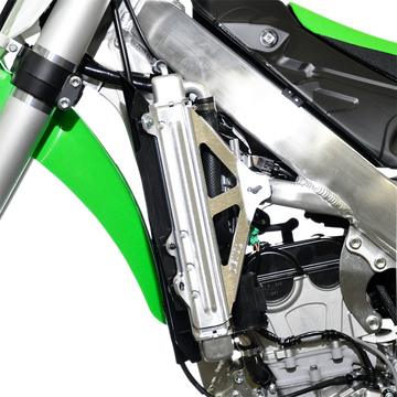 DEVOL Radiator Race Brace Set - Kawasaki 0122-2501