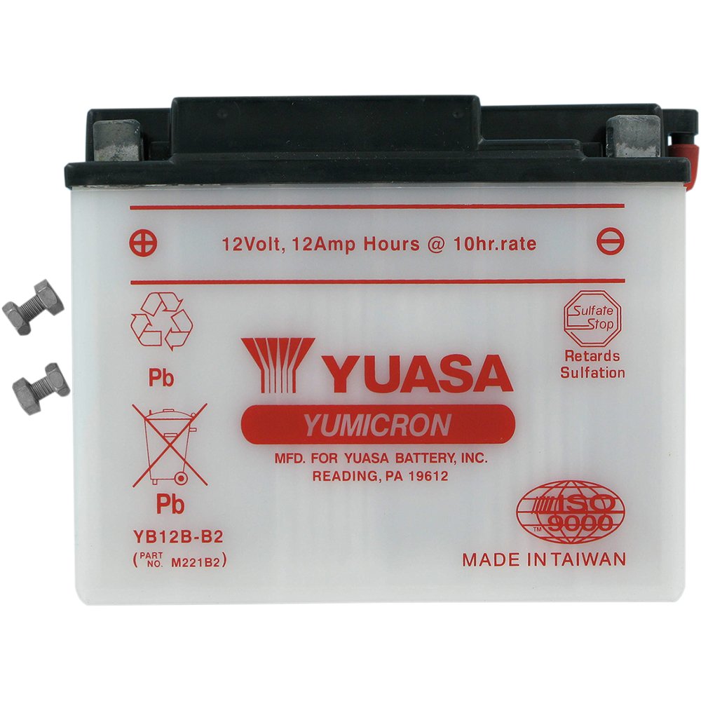 Yuasa Battery - YB12B-B2 YUAM221B2