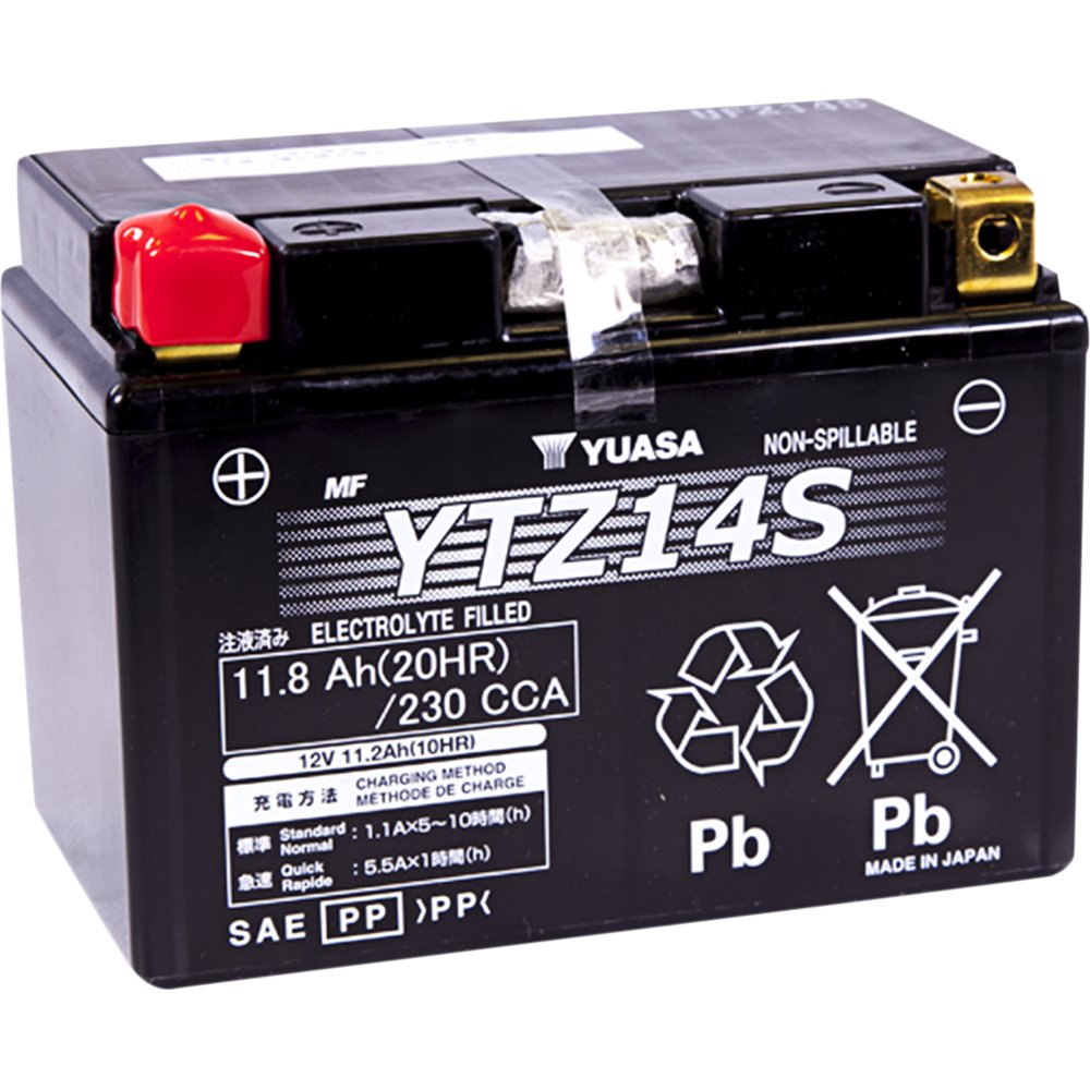 Yuasa AGM Battery - YTZ14S YUAM72Z14