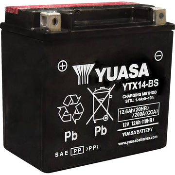 Yuasa Battery - YTX14BS YUAM3RH4SIND