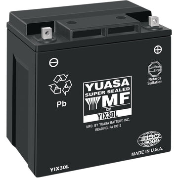 Yuasa AGM Battery - YIX30L-BS - 1.4 L YUAM6230X
