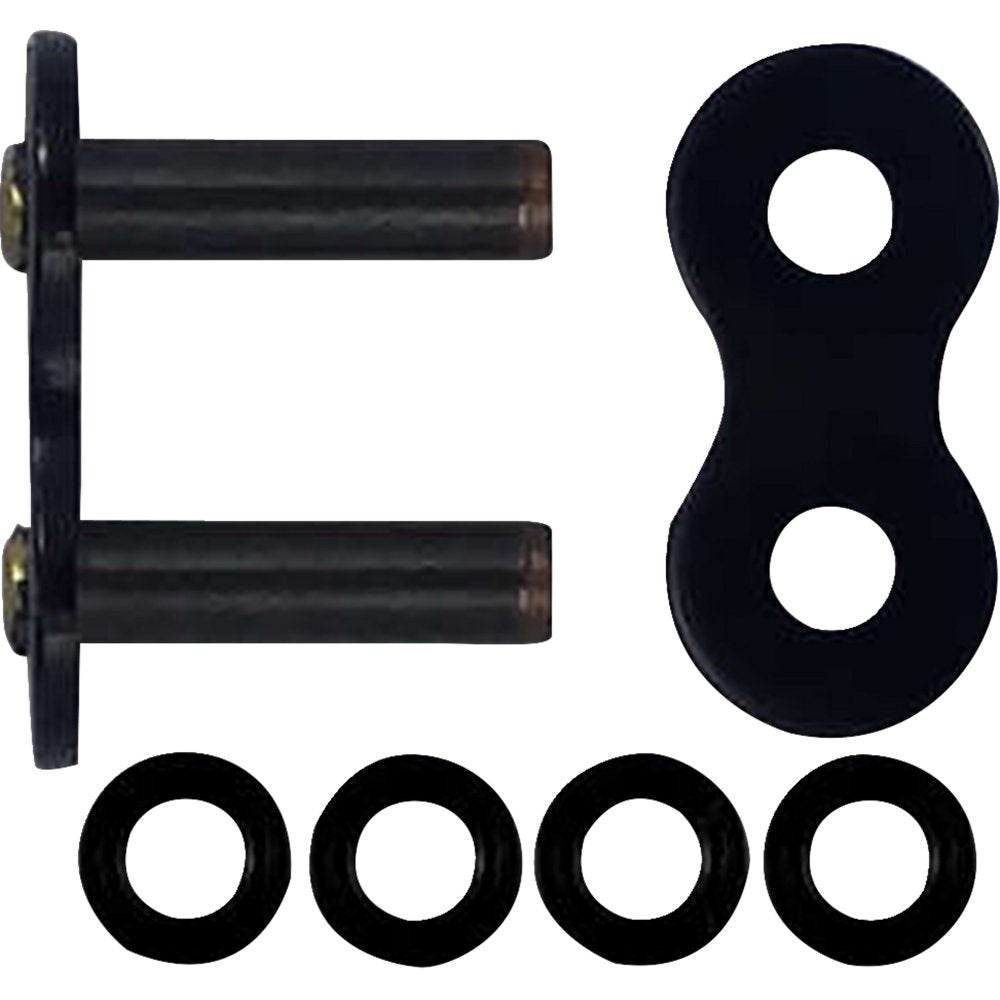 RK 530 ZXW - Connecting Link - Rivet - Black Scale BL530ZXW-RL