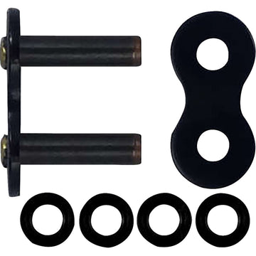RK 530 ZXW - Connecting Link - Rivet - Black Scale BL530ZXW-RL