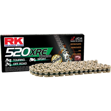 RK 520 XRE - Connecting Link - Rivet - Gold GB520XRE-RL