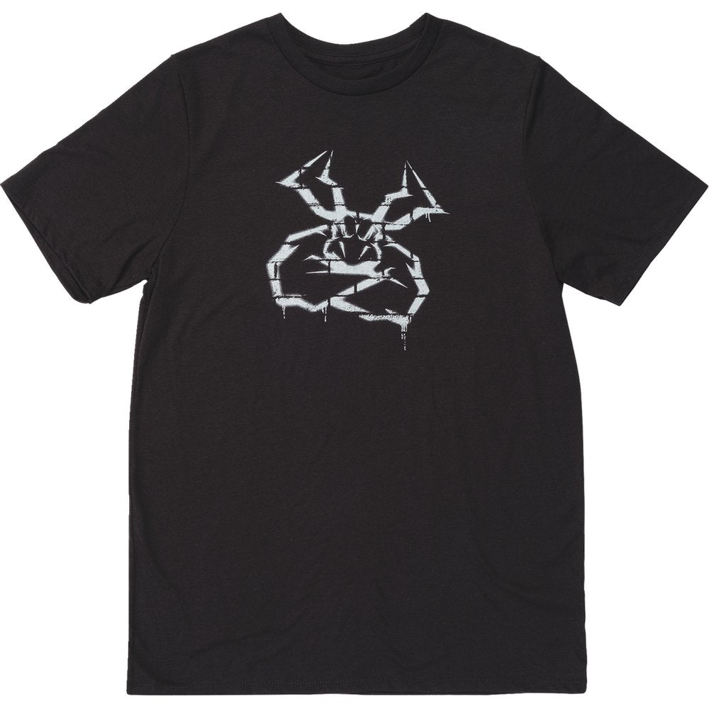 Moose Offroad Youth Agroid Grafitti T-Shirt - Black - Medium 3032-3822