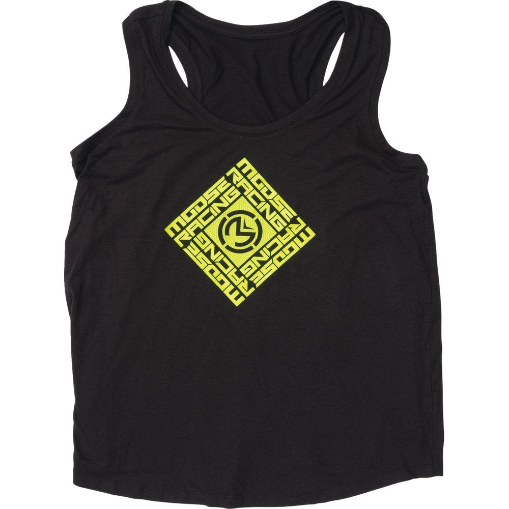 Moose Offroad Women's Spin Sync Tank Top - Black - Small 3031-4276