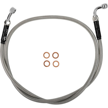 Moose Offroad Stainless Steel Braided Clutch Line - TC/SX 85 K01-3-037/P