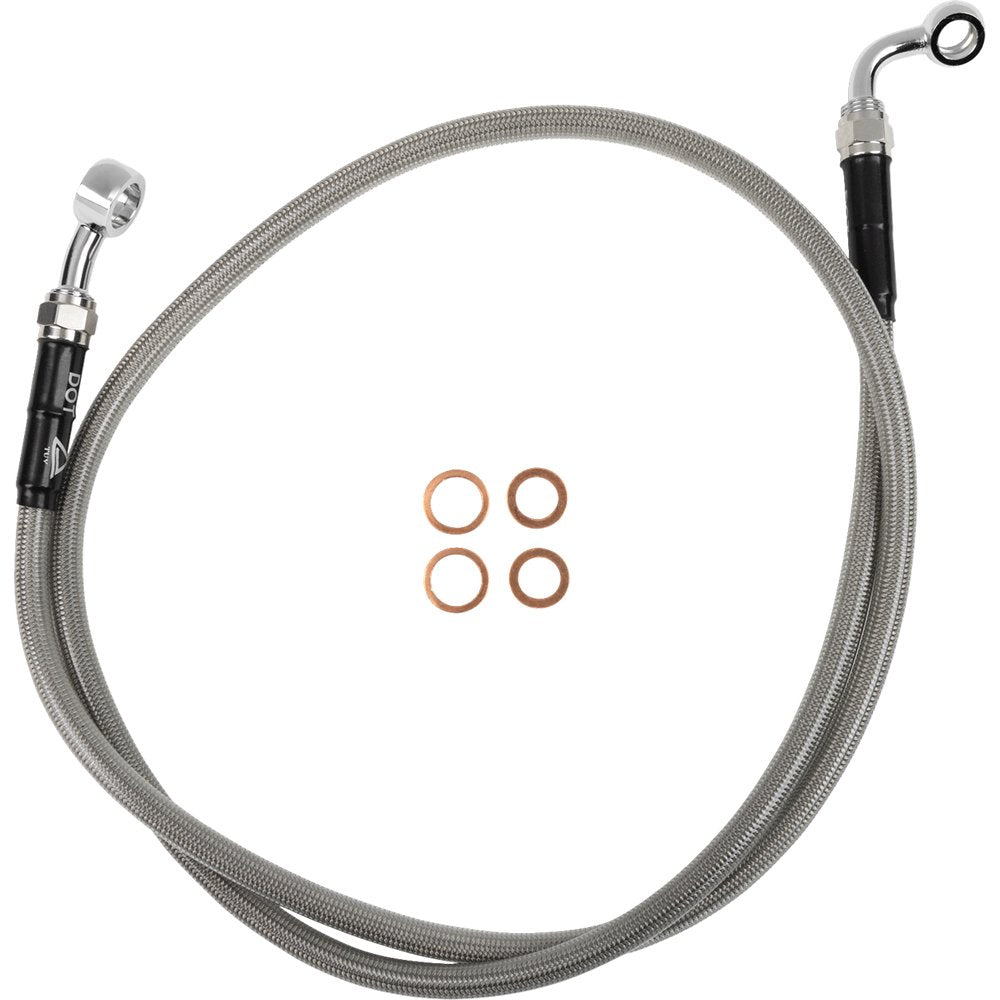 Moose Offroad Stainless Steel Braided Clutch Line - Gas Gas/Husqvarna H01-3-021/P