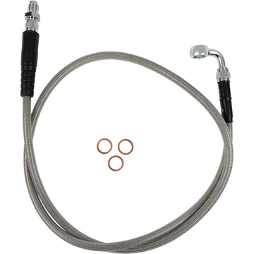 Moose Offroad Stainless Steel Braided Clutch Line - Enduro 350/390/430/480 RR B05-3-014/P