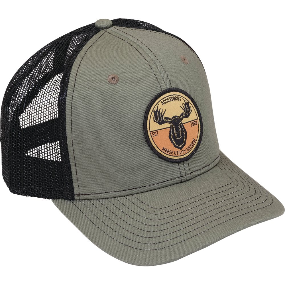 Moose Offroad MUD Badge Hat - Olive/Black C2402770