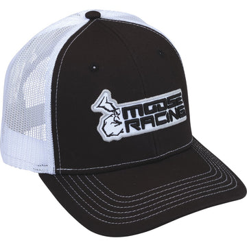 Moose Offroad Moose Half-Agroid Hat - Black/White S2402762R1