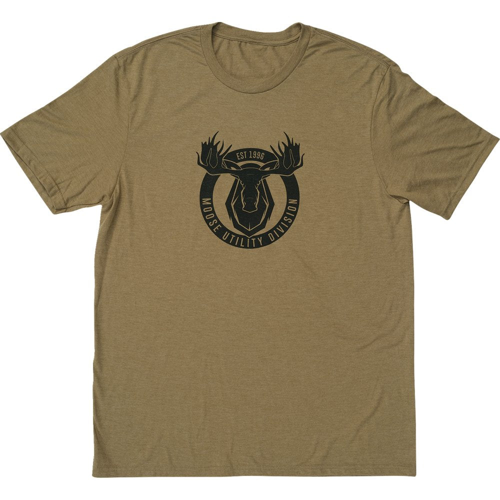 Moose Offroad MUD Badge T-Shirt - Brown - Small 3030-24381