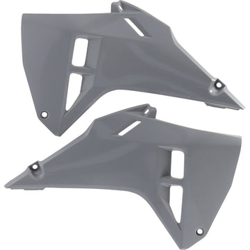 Acerbis Radiator Louvers - Gray - CRF 250R/450R 2986000011