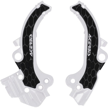 Acerbis X-Grip Frame Guards - Black/White - SX 65 2985891035