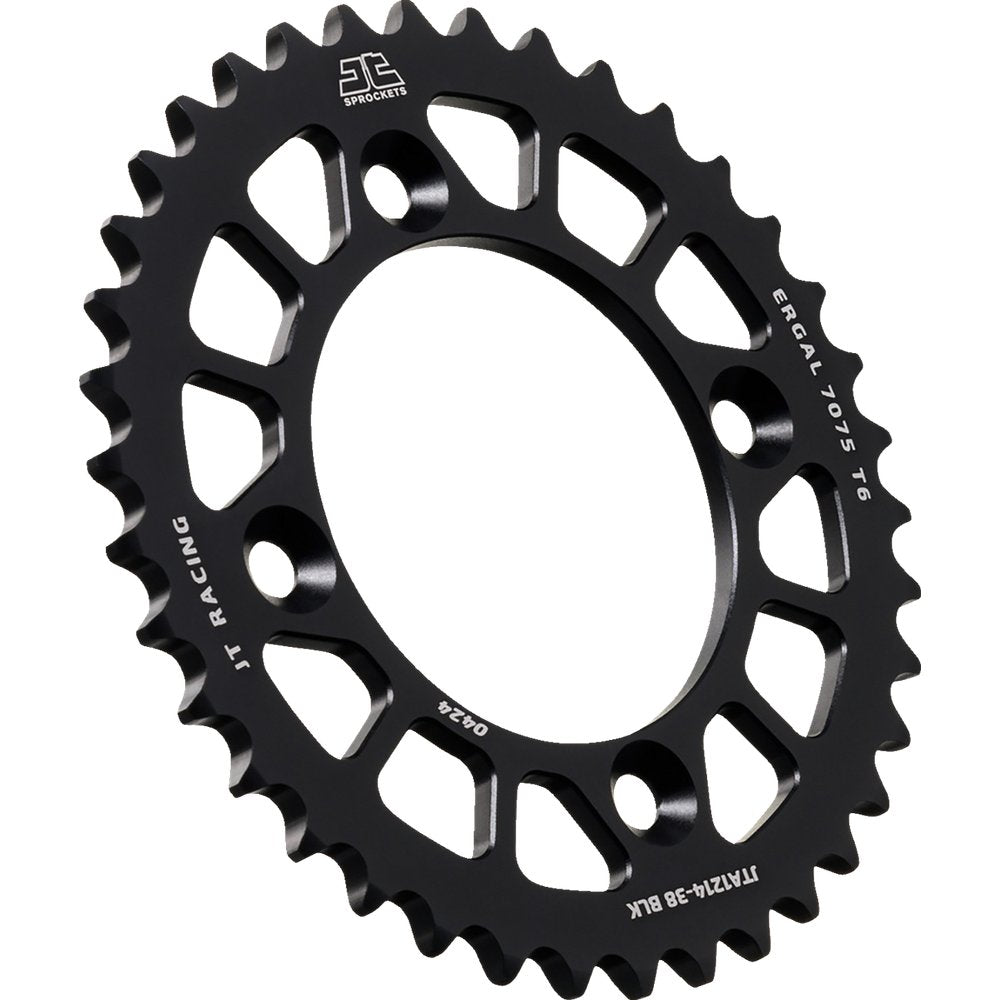 JT Sprockets Rear Sprocket - Aluminum - 56 Tooth - Black - CR85/CRF150 RB JTA215.56BLK