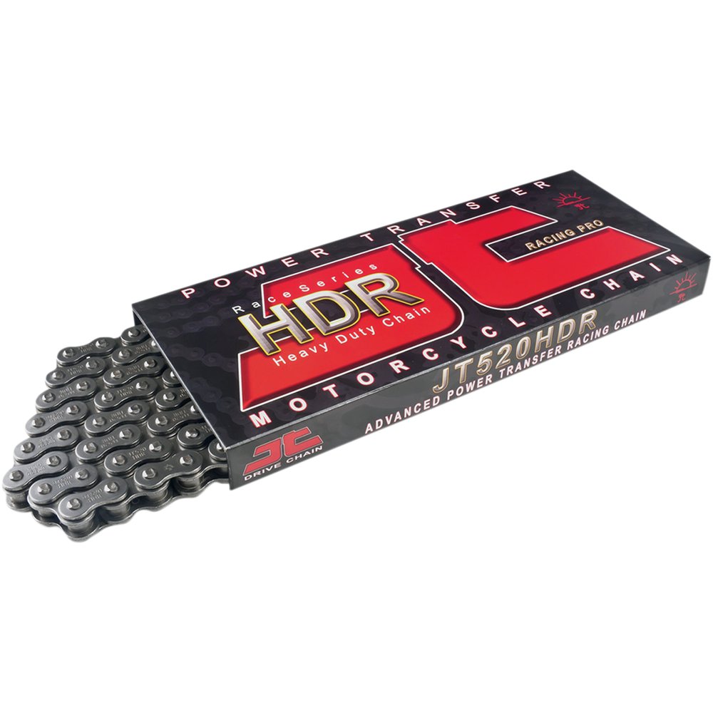 JT Chains 520 HDS - Ultimate Competition Chain - Steel - 108 Links JTC520HDS108SL