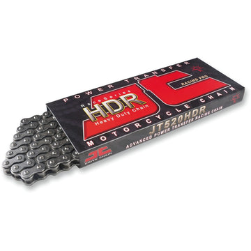 JT Chains 520 HDR - Competition Chain - Steel - 110 Links JTC520HDR110SL