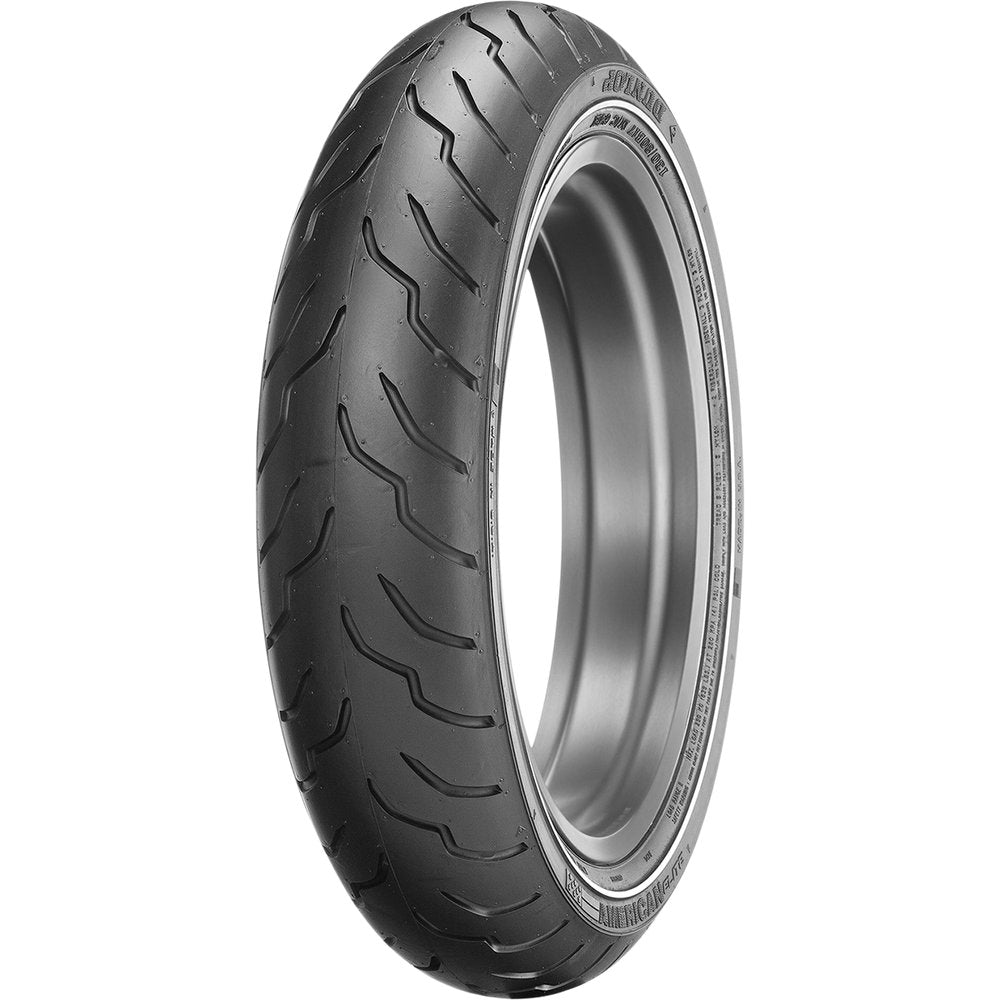 Dunlop Tire - American Elite - Front - 130/80B17 - Narrow Whitewall - 65H 45131875