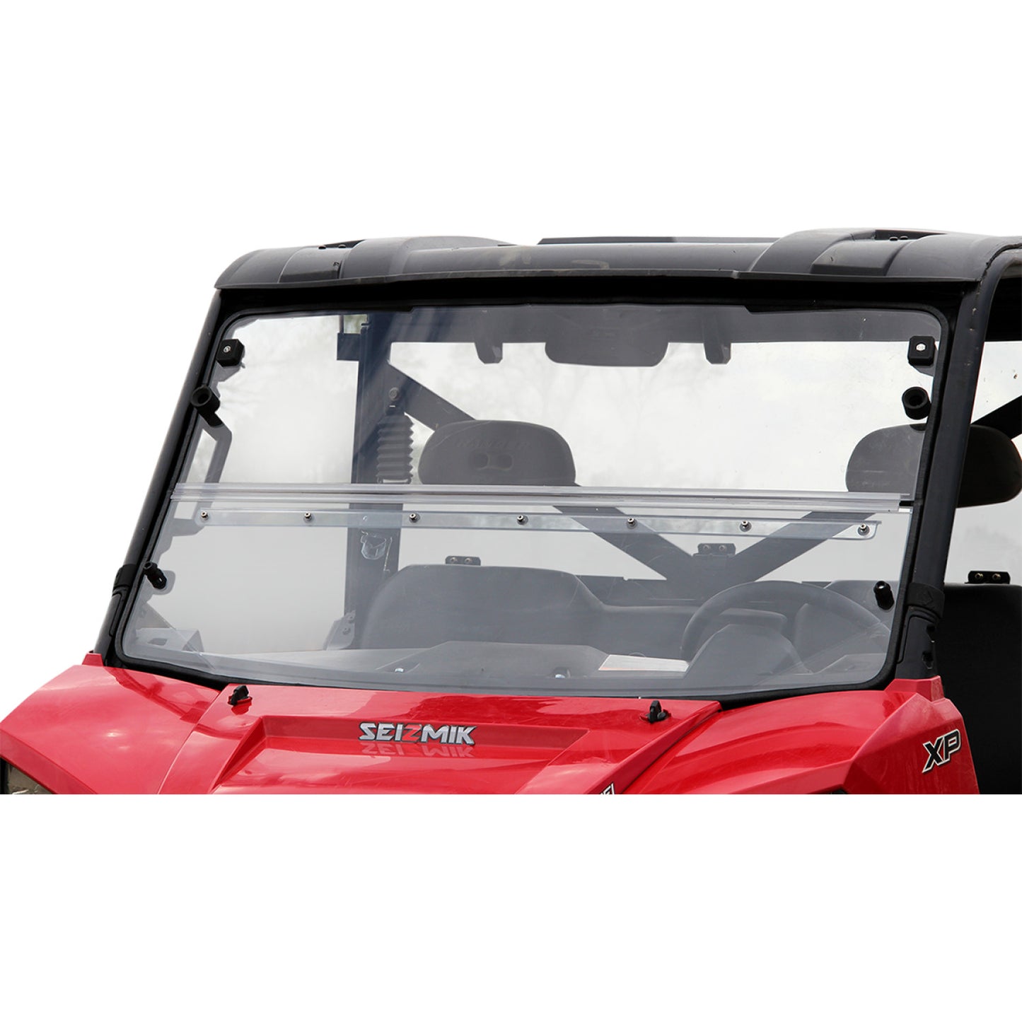 SEIZMIK Folding Windshield - Hard Coated Polycarbonate - Ranger 50-25001KIT