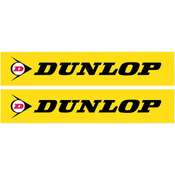 Factory Effex FX Swingarm Sticker - Dunlop - Yellow 02-7065