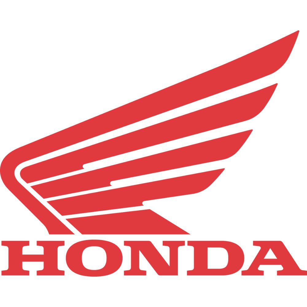 Factory Effex Logo Decals - HONDA Wing - Red - 3 Pack 04-2678