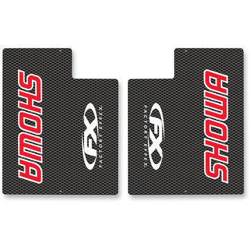 Factory Effex Carbon Fiber Fork Shield - Showa 02-7010