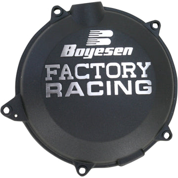 BOYESEN Clutch Cover - Black - Husaberg/Husqvarna/KTM CC-45B