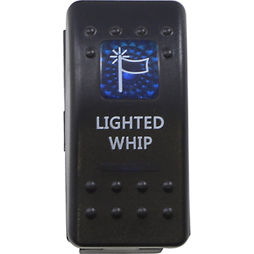 MOOSE OFFROAD Rocker Switch - Lighted Whip WHP-PWR