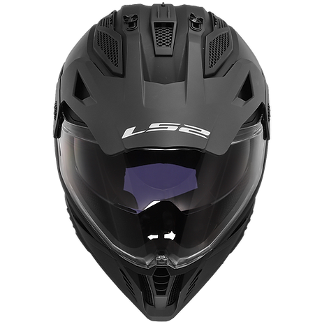 LS2 Blaze II Solid Adventure Motorcycle Helmet W/ SunShield – SistersMoto