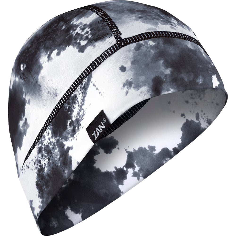 Zan Headgear Arctech? Helmet Liner - Black and White - Tie Dye WHCL153