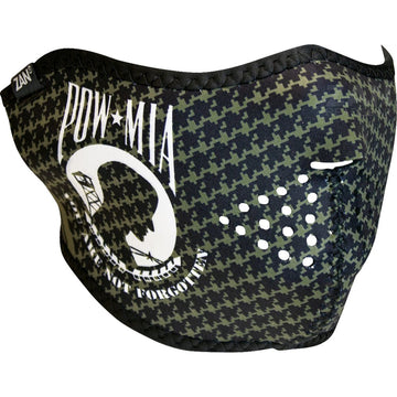 Zan Headgear Neoprene Half Mask - POW MIA WNFM037H