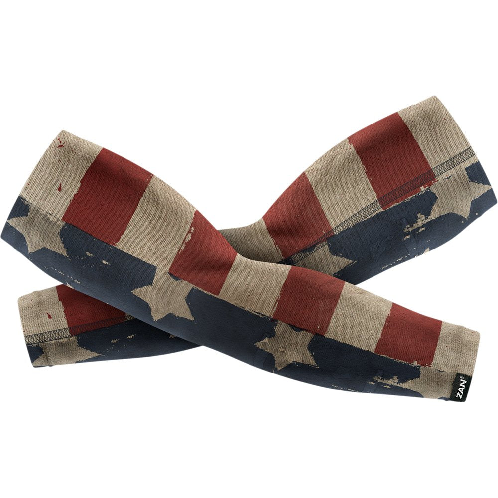 Zan Headgear SportFlex* Arm Sleeves - Patriot - Medium AL408MD