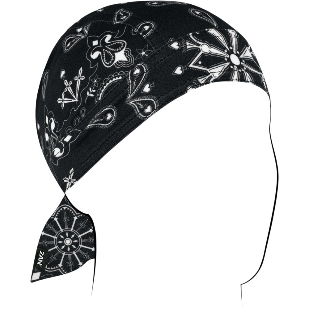 Zan Headgear Flydanna? SportFlex? - Black Paisley ZL101