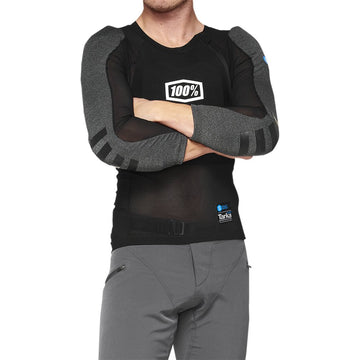 100% Tarka Body Armor - Long Sleeve - Black - Large 70010-00003