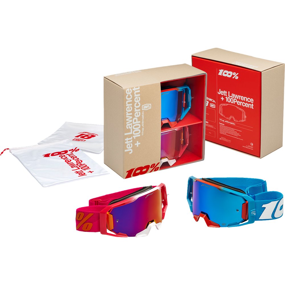 100% ARmatic Goggles - Jett Lawrence - Limited Edition - 2 Pack 50063-00001