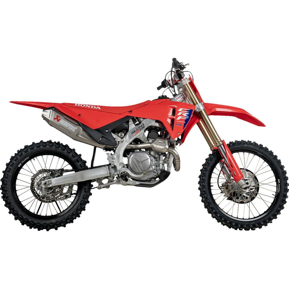 Akrapovic Evolution Line Exhaust System - Titanium - CRF450R/CRF450RX S-H4E1-FDHLT