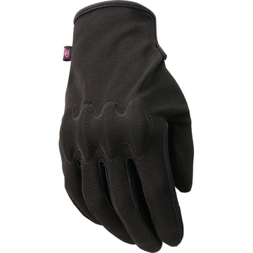 Z1R Women's Slider Gloves - Black - XS