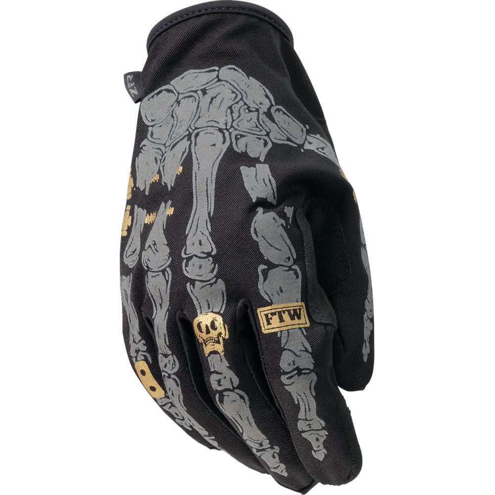 Z1R Reflective Gloves - Black/Silver - Small 3330-8139