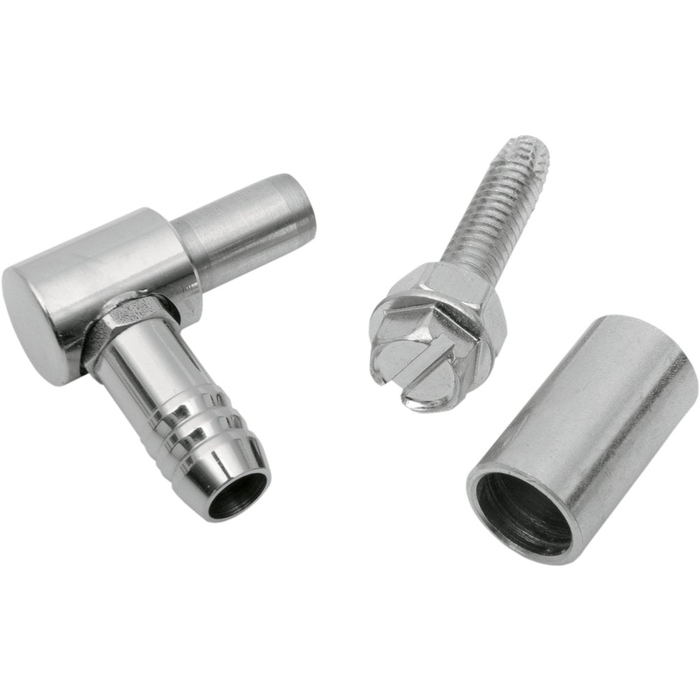 Yost Performance Hi-Flow Fuel Nipple - Stainless Steel - '76-'06 Keihin Carburetors CVN3