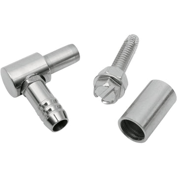 Yost Performance Hi-Flow Fuel Nipple - Stainless Steel - '76-'06 Keihin Carburetors CVN3