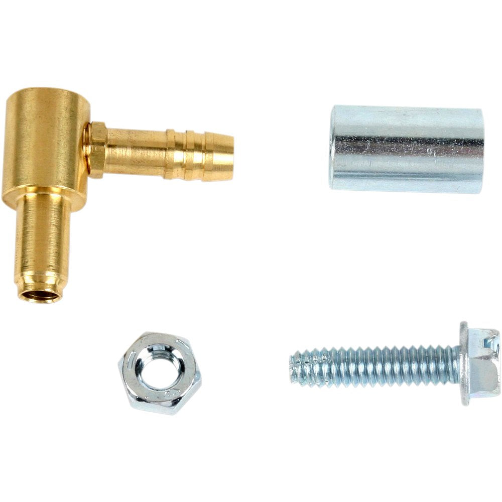 Yost Performance Hi-Flow Fuel Nipple - Brass - '76-'99 Keihin Carburetors CVN1