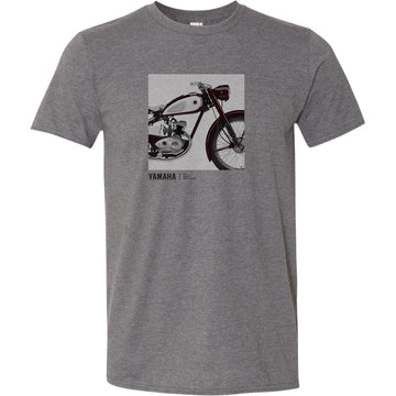 Yamaha Apparel Yamaha Classic T-Shirt - Heather Graphite - Medium NP21A-M1799-M