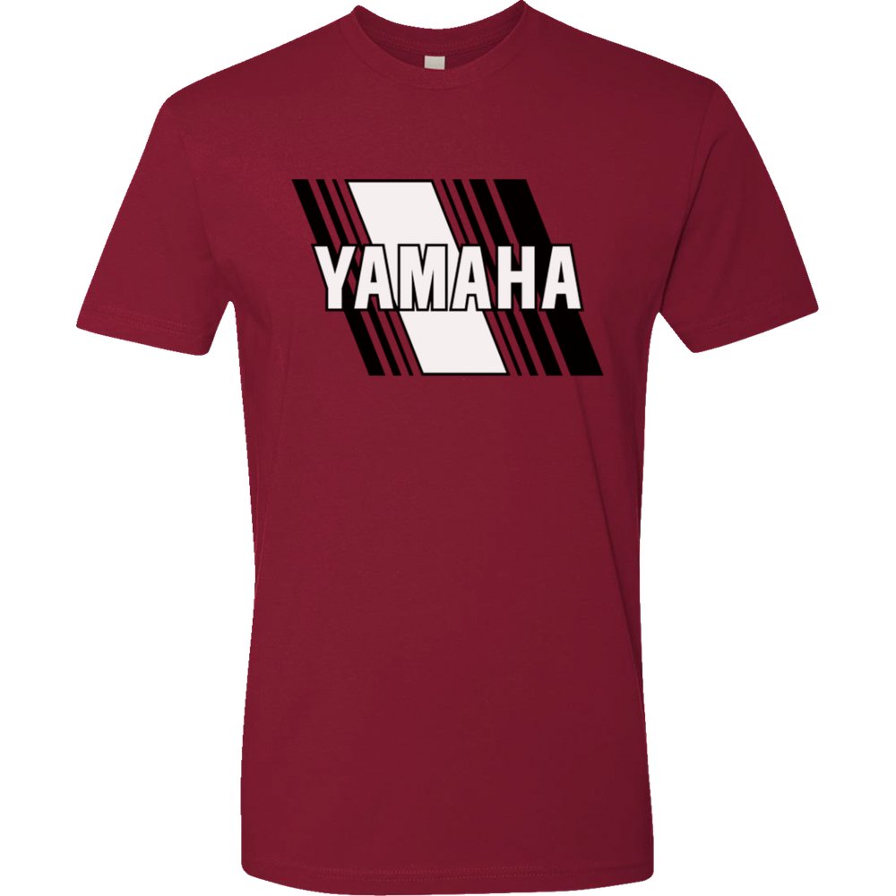Yamaha Apparel Yamaha Heritage Diagonal T-Shirt - Red - Large NP21S-M3118-L