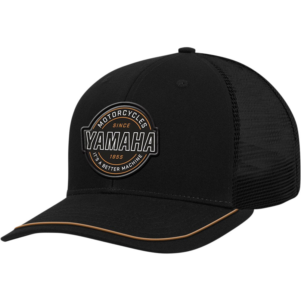 Yamaha Apparel Yamaha Motorcycle Patch Hat - Black NP21A-H2740