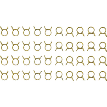 Helix Hose Clamps - Self-Tensioning - Double Wire - 7/16" - 50 Pack 111-1850 | Hardware Kits Assortments