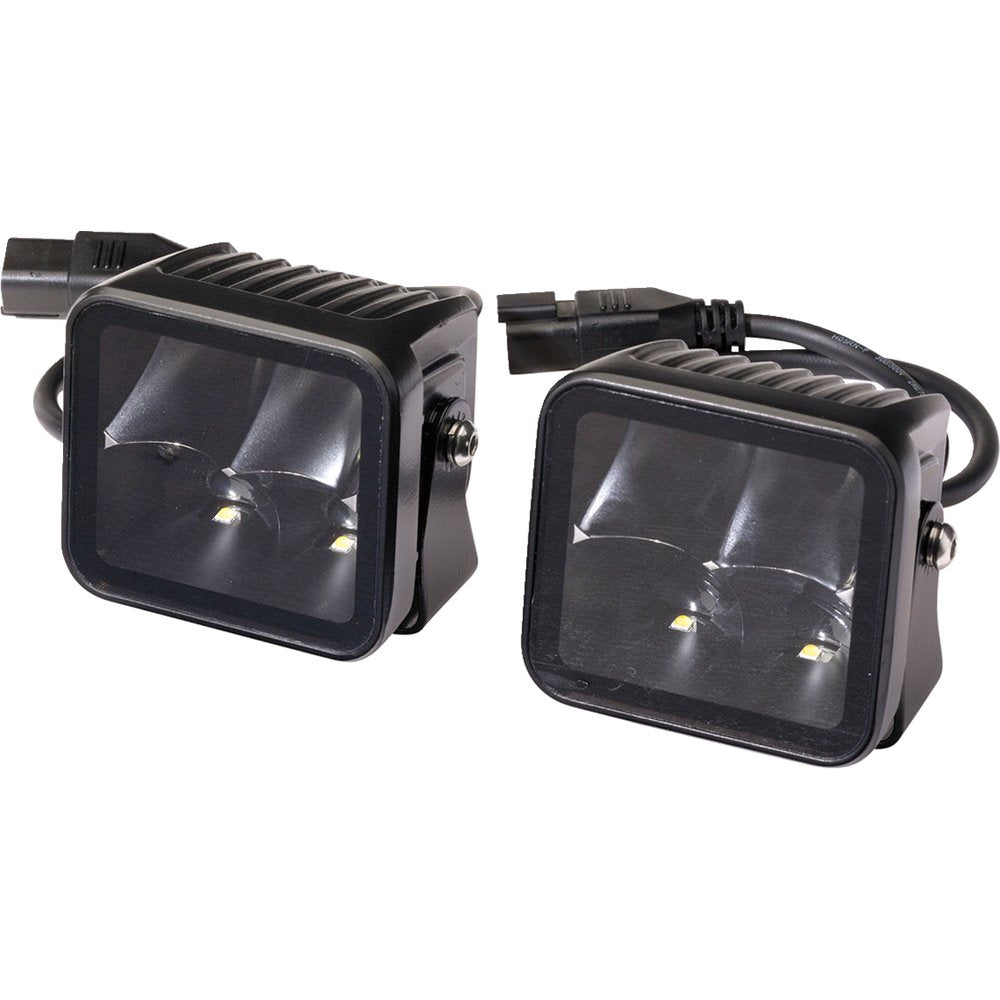 Moose Utility LED Cube Light - 3" - Black MSE-BLPKIT